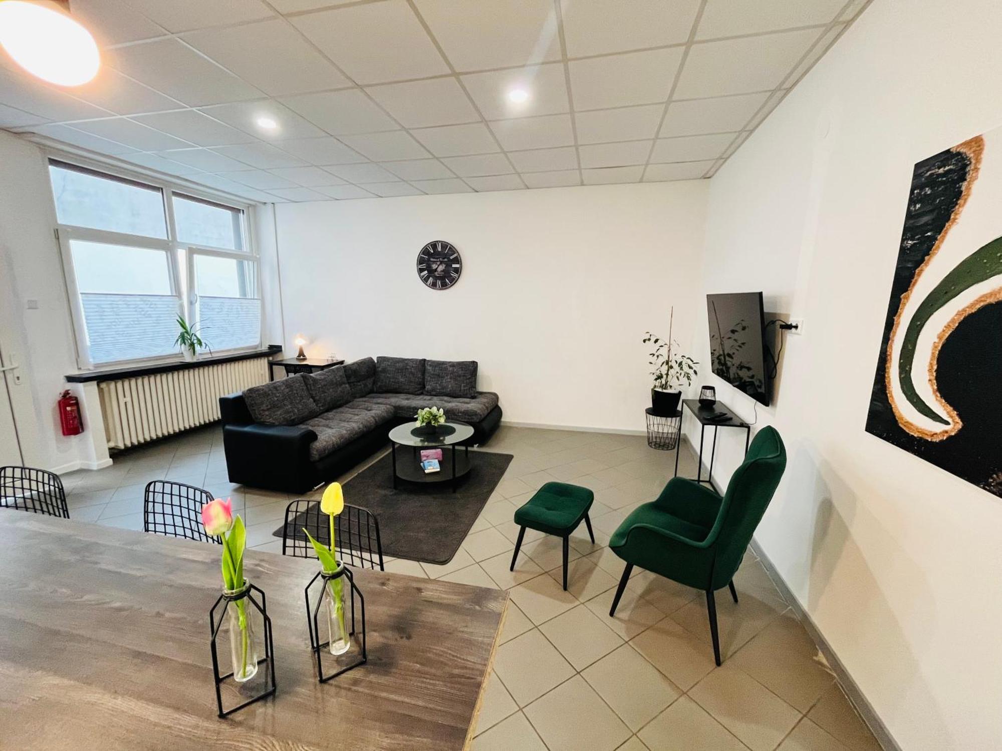 Apartment Central 10D 55Qm Wi-Fi Free Parking Calm Back House Dortmund Bagian luar foto